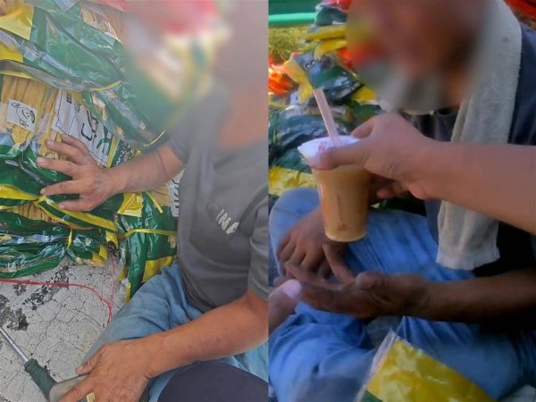 富投恒盈 货车司机出事故崩溃大哭称“一天吃一顿饭”：交警为他买早饭硬塞现金暖心安慰，司机跪谢被急忙拉起