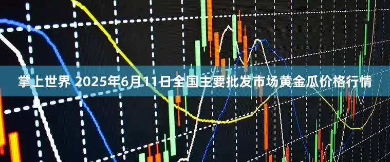 掌上世界 2025年6月11日全国主要批发市场黄金瓜价格行情